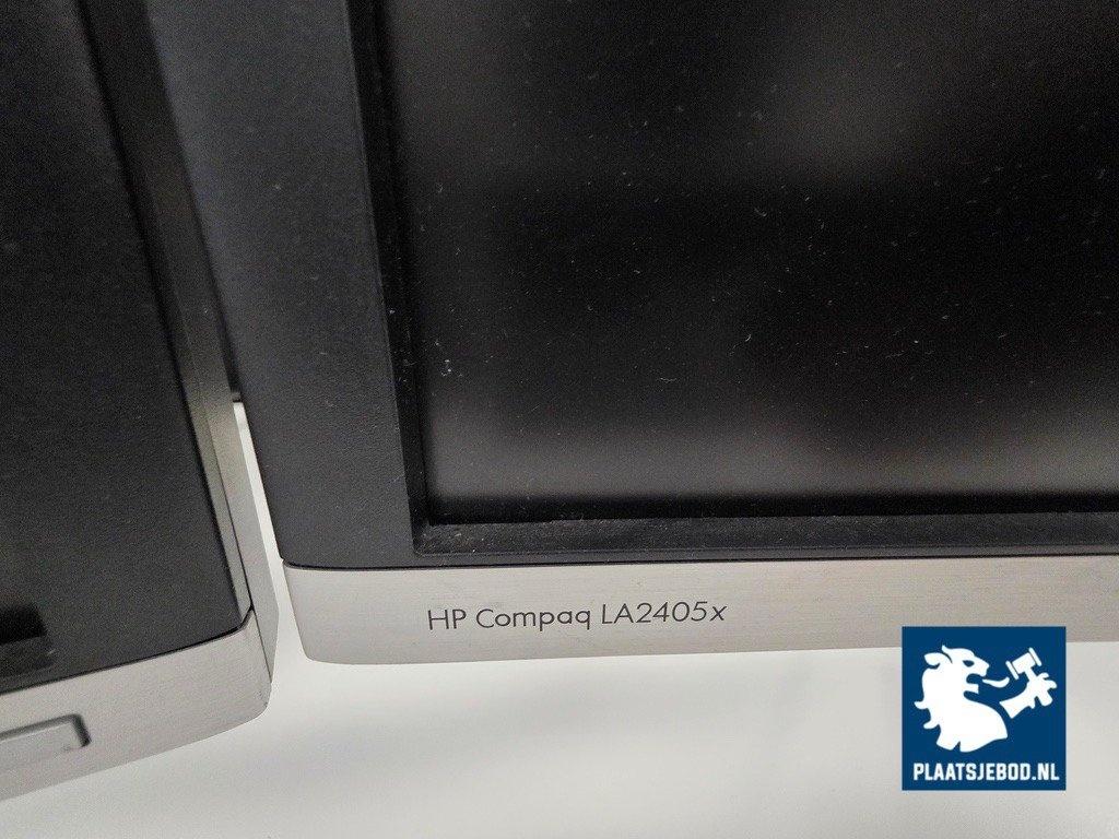 2 x HP 24 inch monitor met dubbele monitorarm – foto 5 – kavel bij Plaats Je Bod, Uithoorn