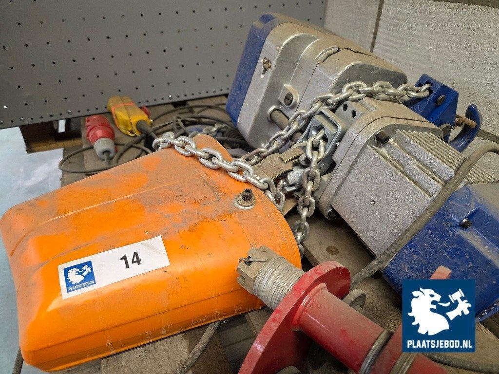 1 x ABUS elektrische kettingtakel met hijsmechanisme en ketting – foto 2 – kavel bij Plaats Je Bod, Uithoorn