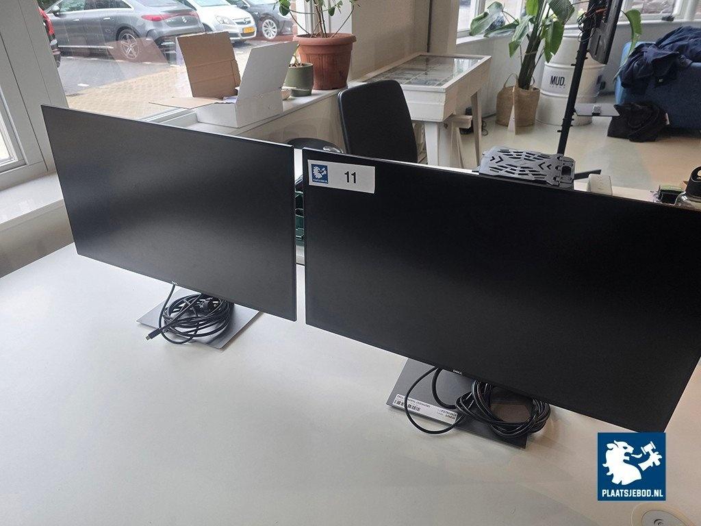 2 x Dell 24 inch monitor – kavel bij Plaats Je Bod, Weesp