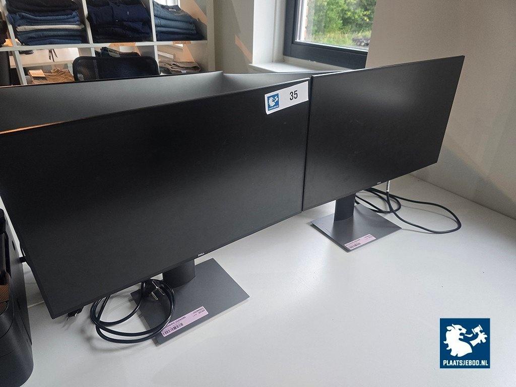 2 x Dell 24 inch monitor – kavel bij Plaats Je Bod, Weesp